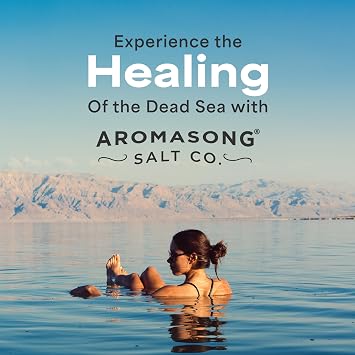 Aromasong Magnesium Flakes 15lb Bulk Pack - Premium Dead Sea Magnesium Bath Salts & Foot Soak - 27,360 mg Per Bath - Superior Epsom Salt Alternative - Spa-Like Comfort at Home