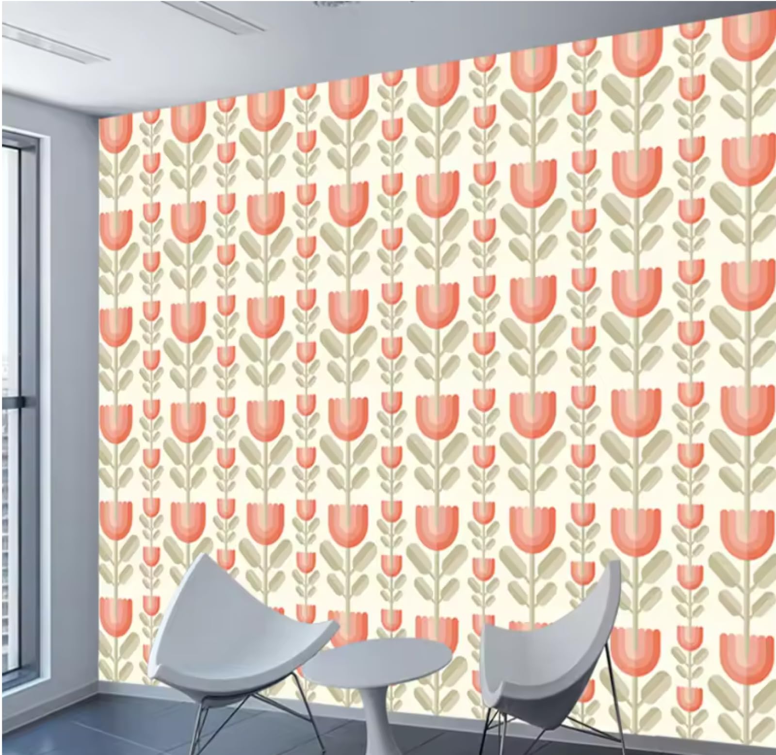 Tapety salon sypialnia kwiatowe tapety wystrój domu mural tapeta 3D, 430 x 300 cm