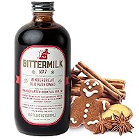 Vista 14 de Bittermilk No.1 Mezcla Antigua Añejada en Barril de Bourbon - Mezclador Artesanal para Cócteles Completamente Natural - Jarabe a la Antigua - Más