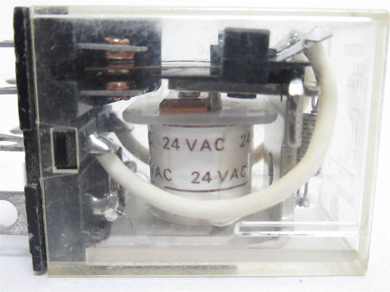 Plug In Relay, 8 Pins, Square, 24VAC