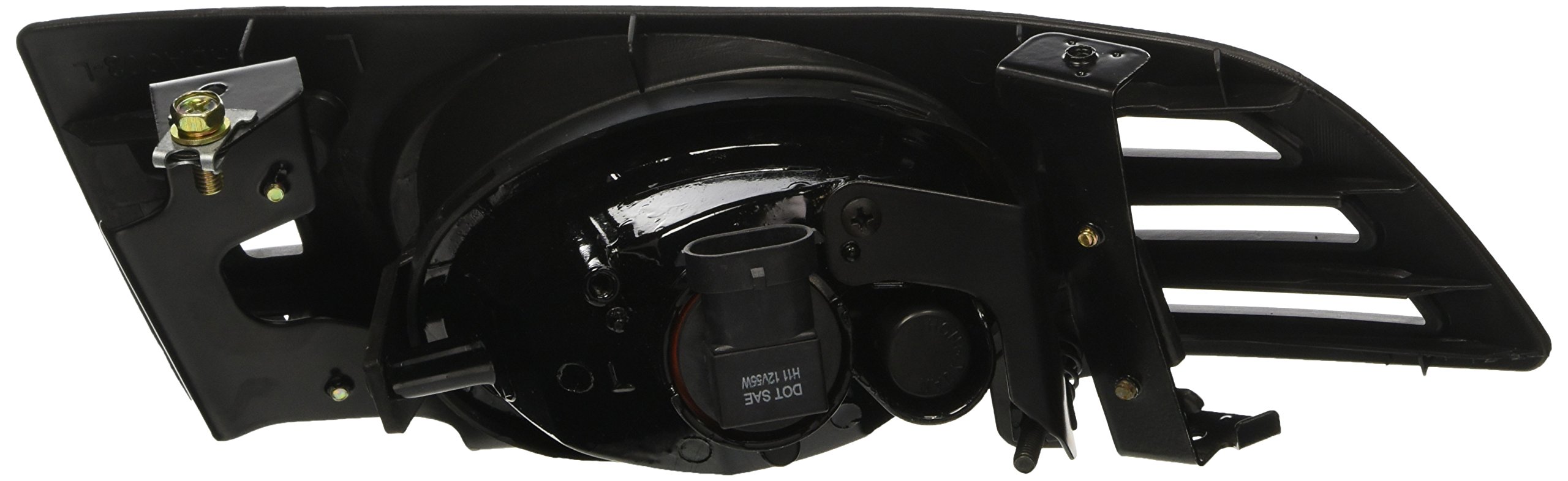 Spec-D Tuning LF-ACD032AMOEM-RS Honda Accord Ex Lx Dx 2Dr Coupe Yellow Fog Lights Lights Lamps