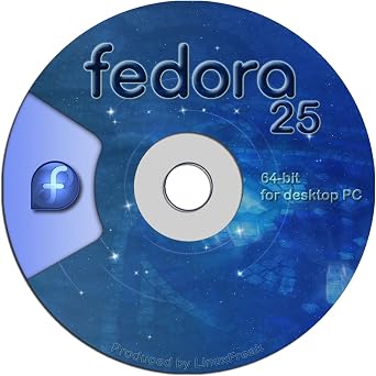 Fedora Linux 25 on DVD - 64-bit Version