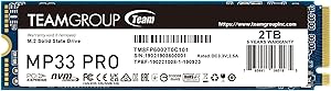 TEAMGROUP MP33 PRO 2TB PCIe Gen3 NVMe