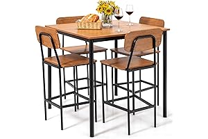 Giantex 5-Piece Dining Table Set