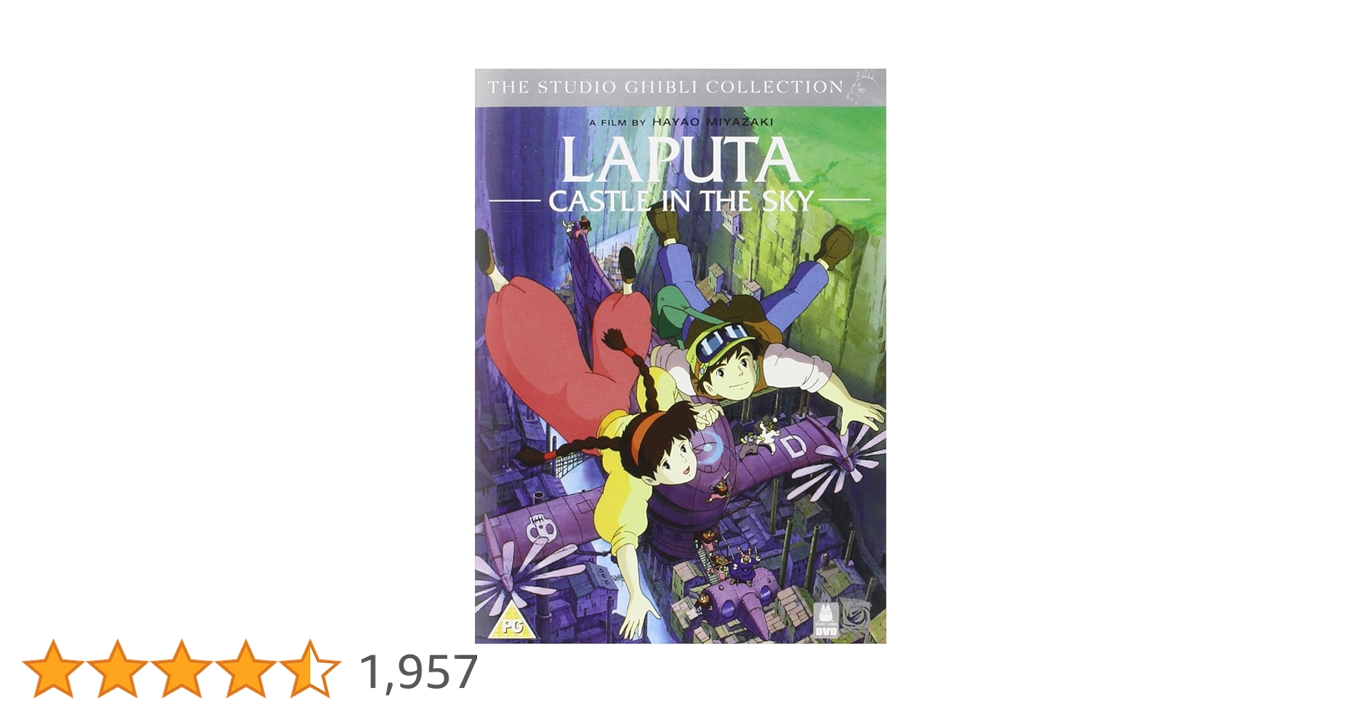 Laputa: Castle In The Sky [DVD]: Amazon.co.uk: Hayao