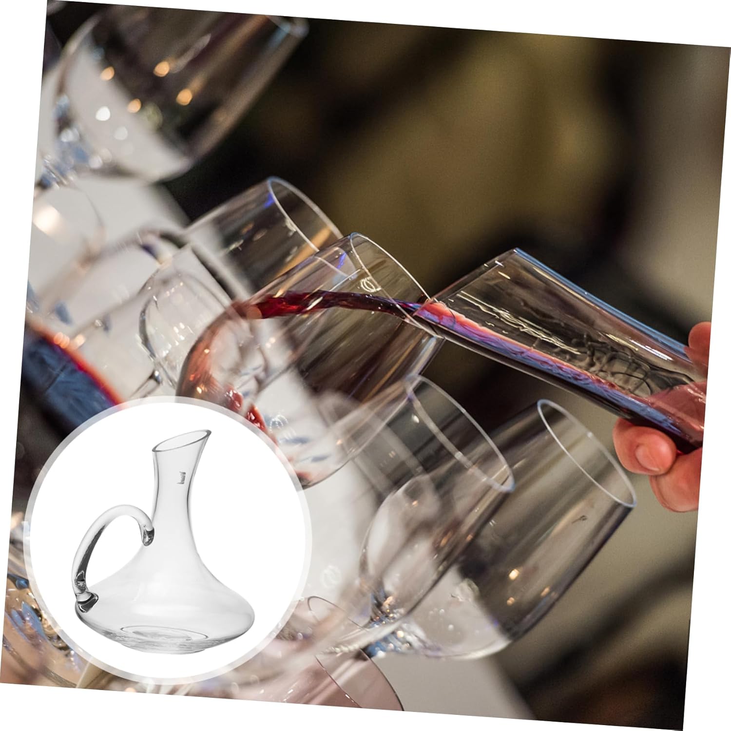 Alipis Wine Distributor Bottle Pourers Sturdy Drink Bottle for Restaurant Bar Home