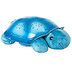 Cloud b Calming Nightlight Star Projector | Gentle Brightness | 3 Colors | 8 Constellations | Auto-Shutoff | Twilight Turtle Blue