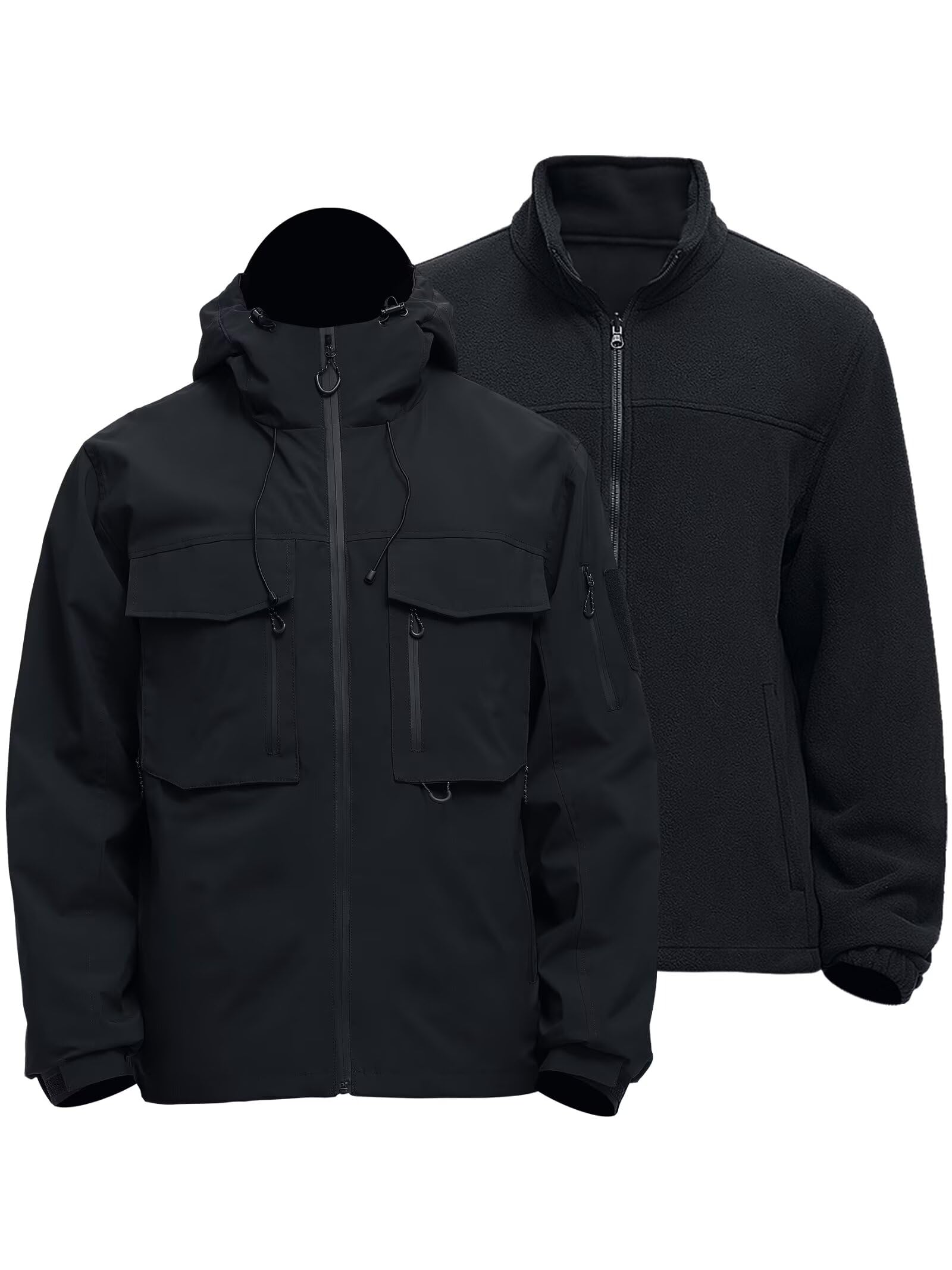 Rejork Men's 3-In-1 Winter Jacket