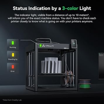 Creality Ender-5 Max 3D Printer, Large Build Volume 400 * 400 * 400mm, Up to 700mm/s Printing Speed, X-axis with Linear Rail & Dual Z-axis Motors, Creality OS Smart Control for Print Farm