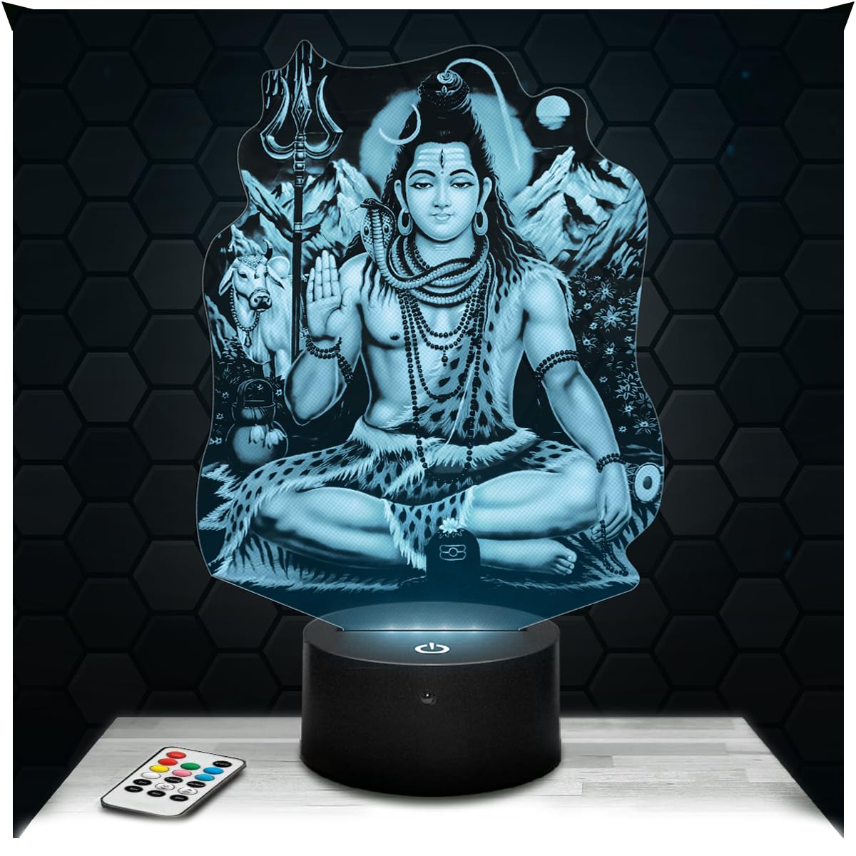 Lampephoto.fr - Shiva God Decoration Collection Hinduism God Religion Gift Idea Man Woman Object Shiva God Night Light Adult Room DecoratioN. Original Men's Women's Christmas, Gift Idea, Merchandising