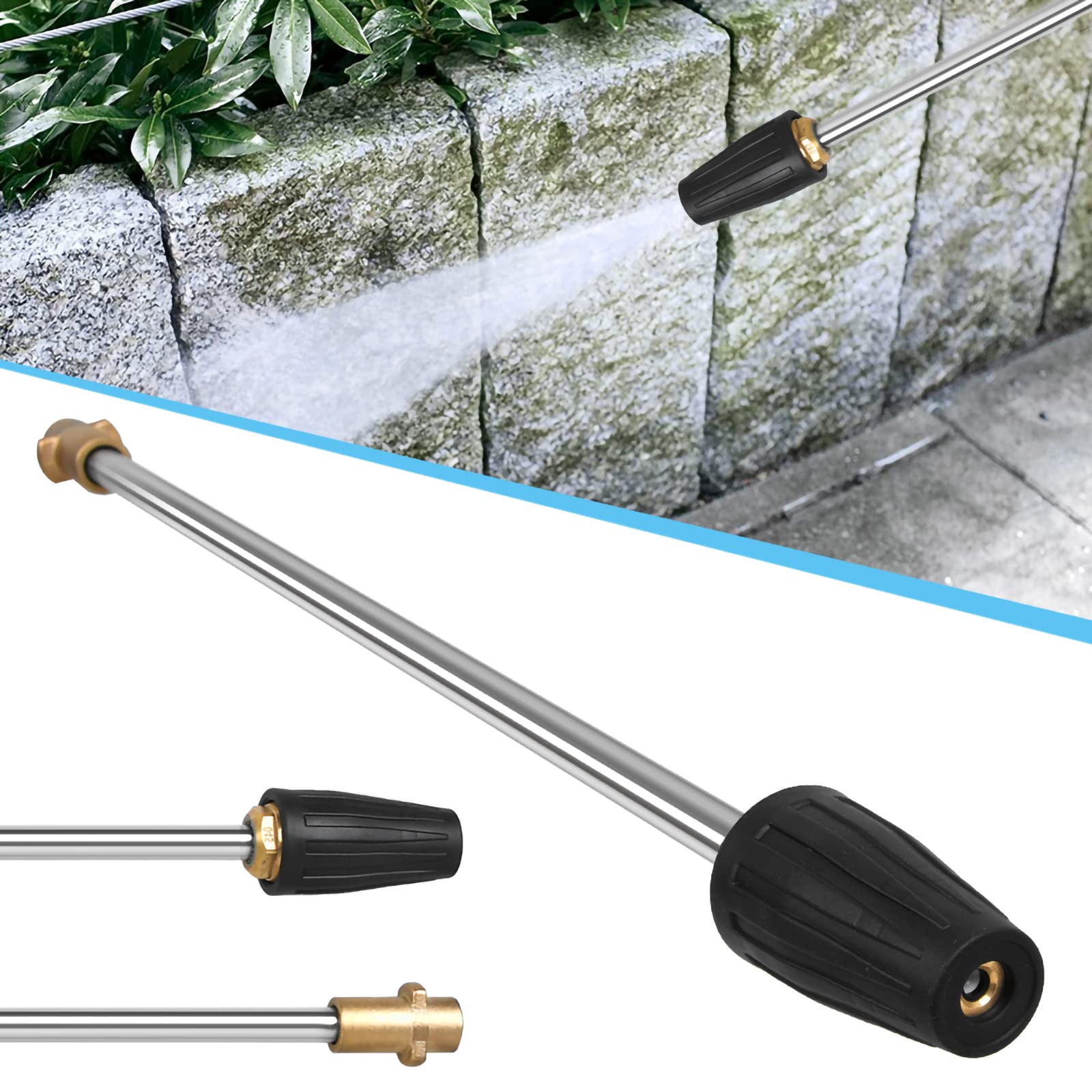 276 bars - Buse Rotors de Qualité Supérieure pour Nettoyeur Haute Pression pour K4 K5 K6 K7 - Buse de Lance de Lavage de Voiture