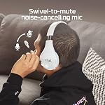 HyperX HHSS1C-KB-WT/G Cloud Stinger Core – Wireless Gaming Headset, for PS4, PS5, PC, Lightweight, Durable Steel Sliders, Noise-Cancelling Microphone - White
