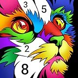 colores y numeros de punzocat 🎨 Una gran variedad de consejos para simplificar el proceso de pintar y encontrar las zonas sin pintar.