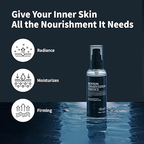 Miniatura 2 de BENTON Fermentation Essence Skin Care 3.38 fl.oz. - Galactomyces & Bifida y Lactobacilluscolágeno, equilibrio de tonos, suavizado de la piel,