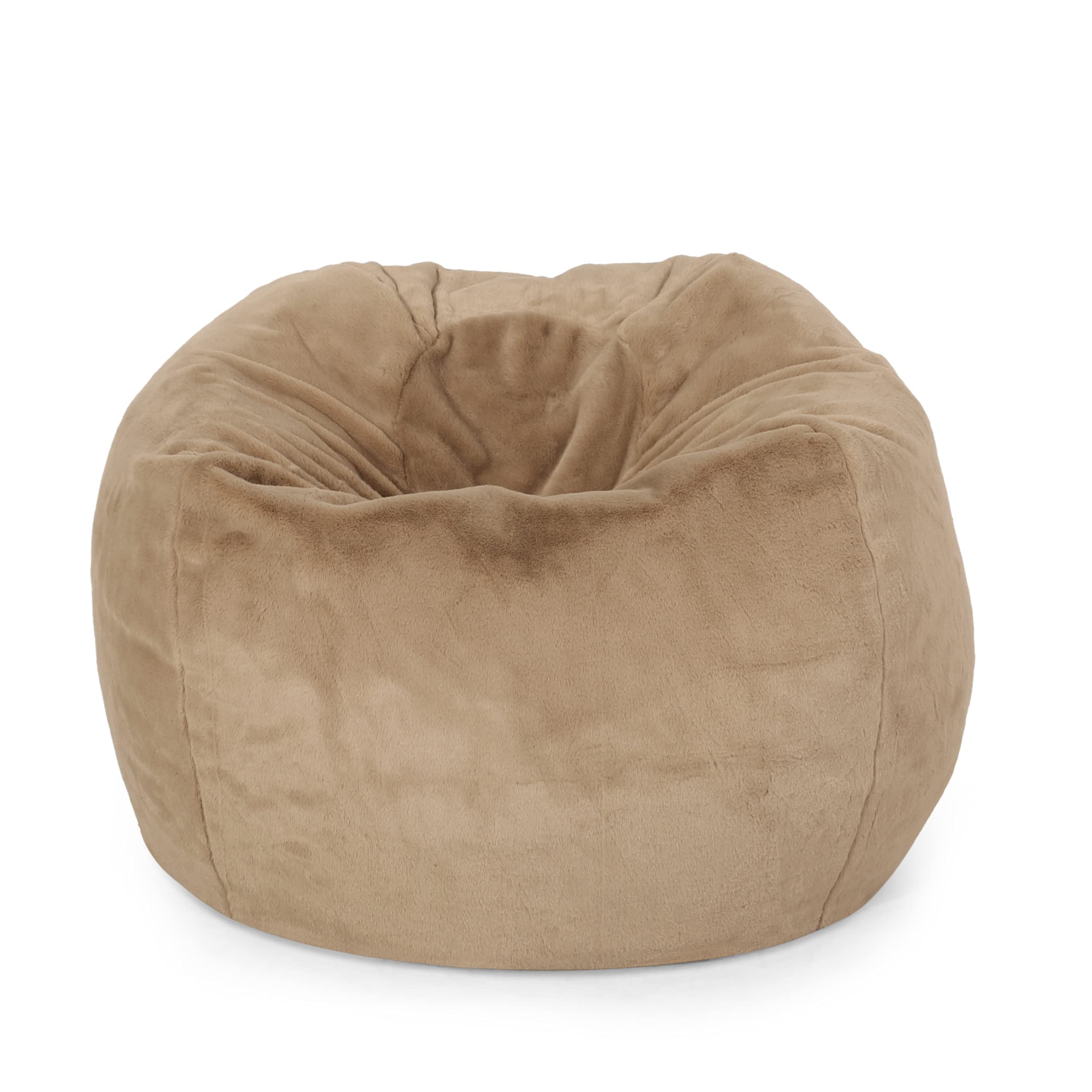 Wibaux Bean Bag, Taupe Small