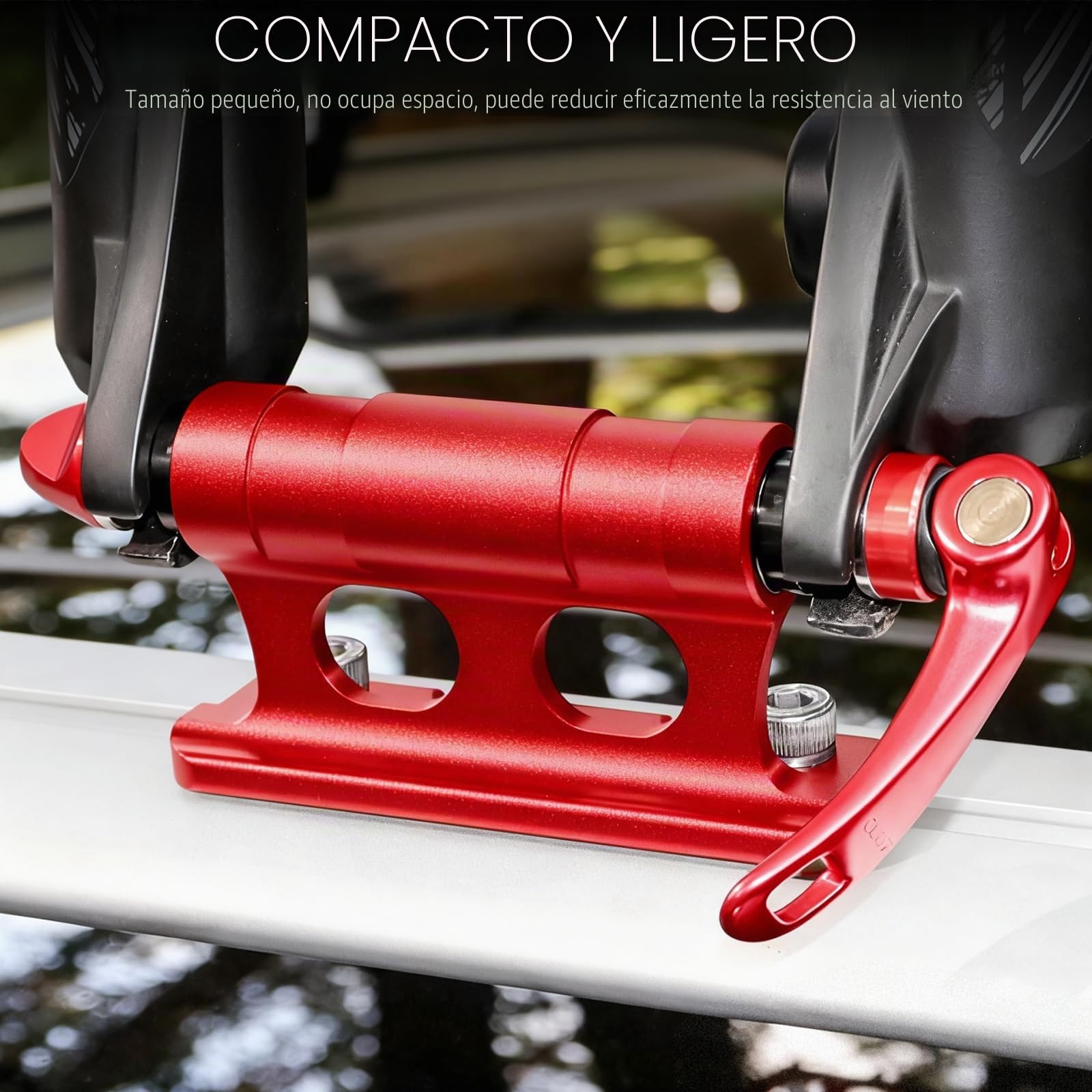 Soporte de horquilla para bicicleta, eje insertable para bicicleta, soporte para techo de coche, soporte de horquilla de liberación rápida, soporte de horquilla para bicicleta con clip fijo, horquilla