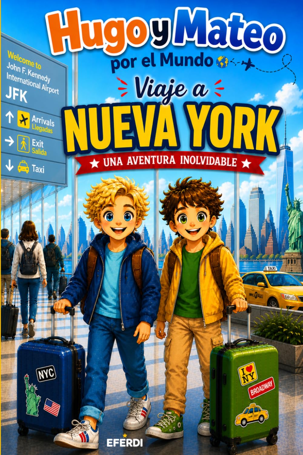 Hugo y Mateo por el Mundo: Viaje a Nueva York