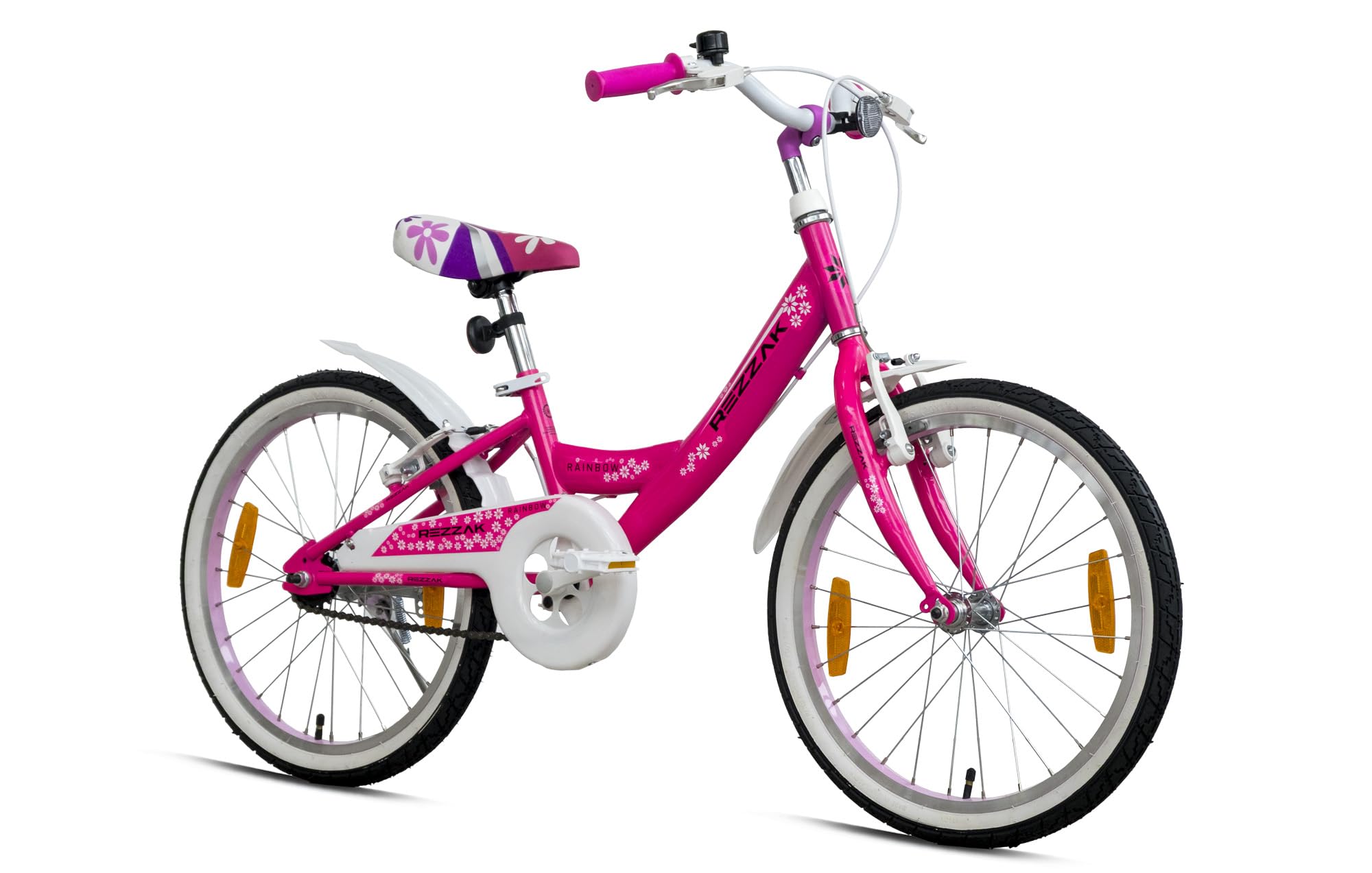Rezzak Kinderfahrrad 20 Zoll Fahrrad Kinder ab ca 6 Jahren Mädchenfahrrad 20