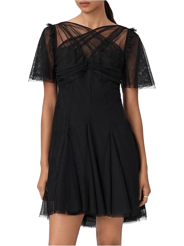 Black AllSaints Madi Dress