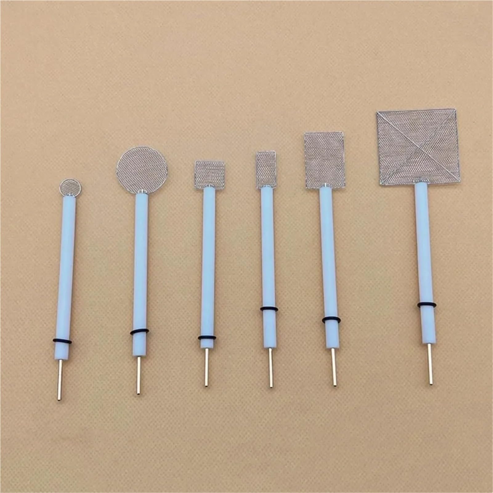 sujeniir Round Platinum mesh Electrode Spectrum high Purity 52 mesh Platinum Auxiliary Counter Electrode(15mm)