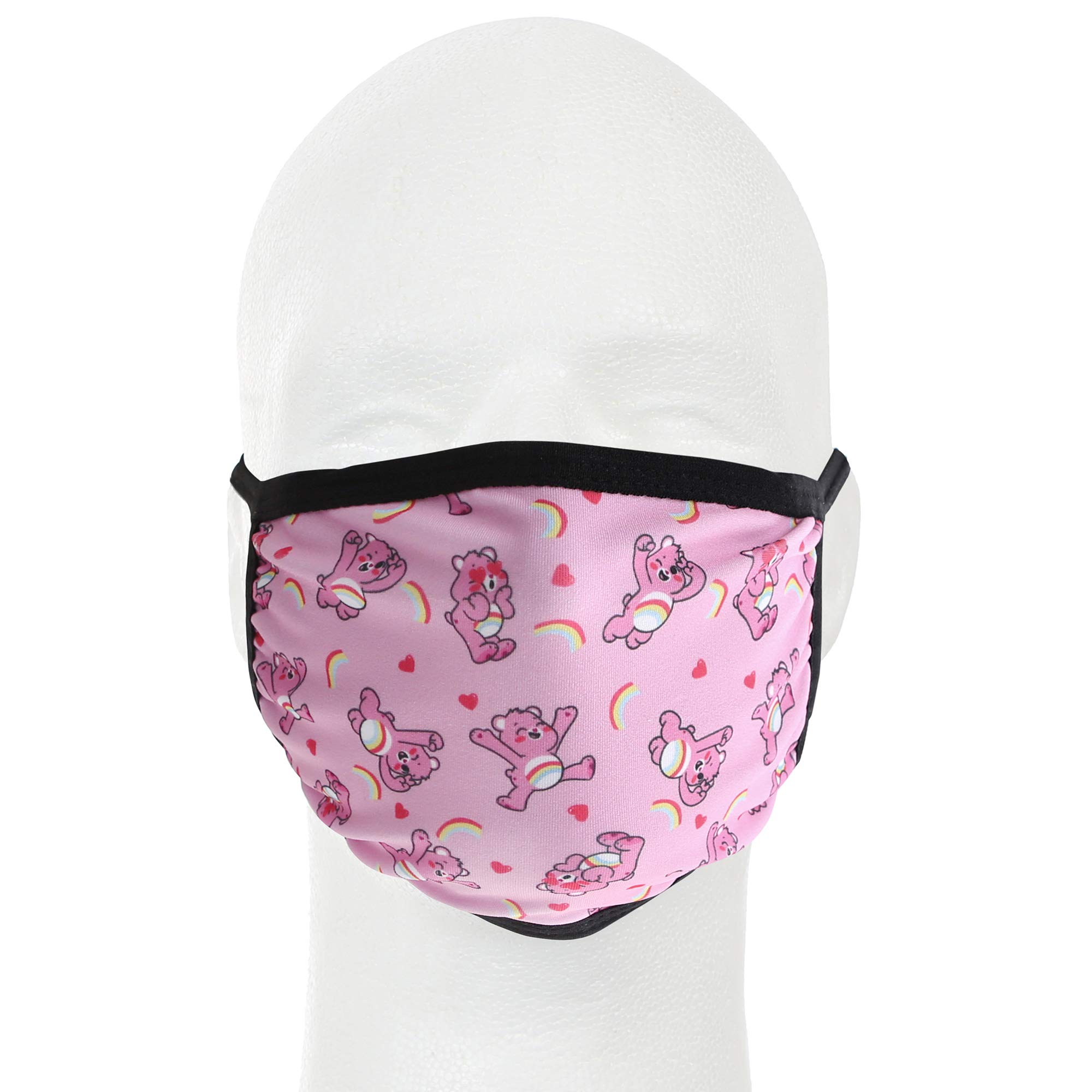 Care Bears All Over Print Gathered Mask