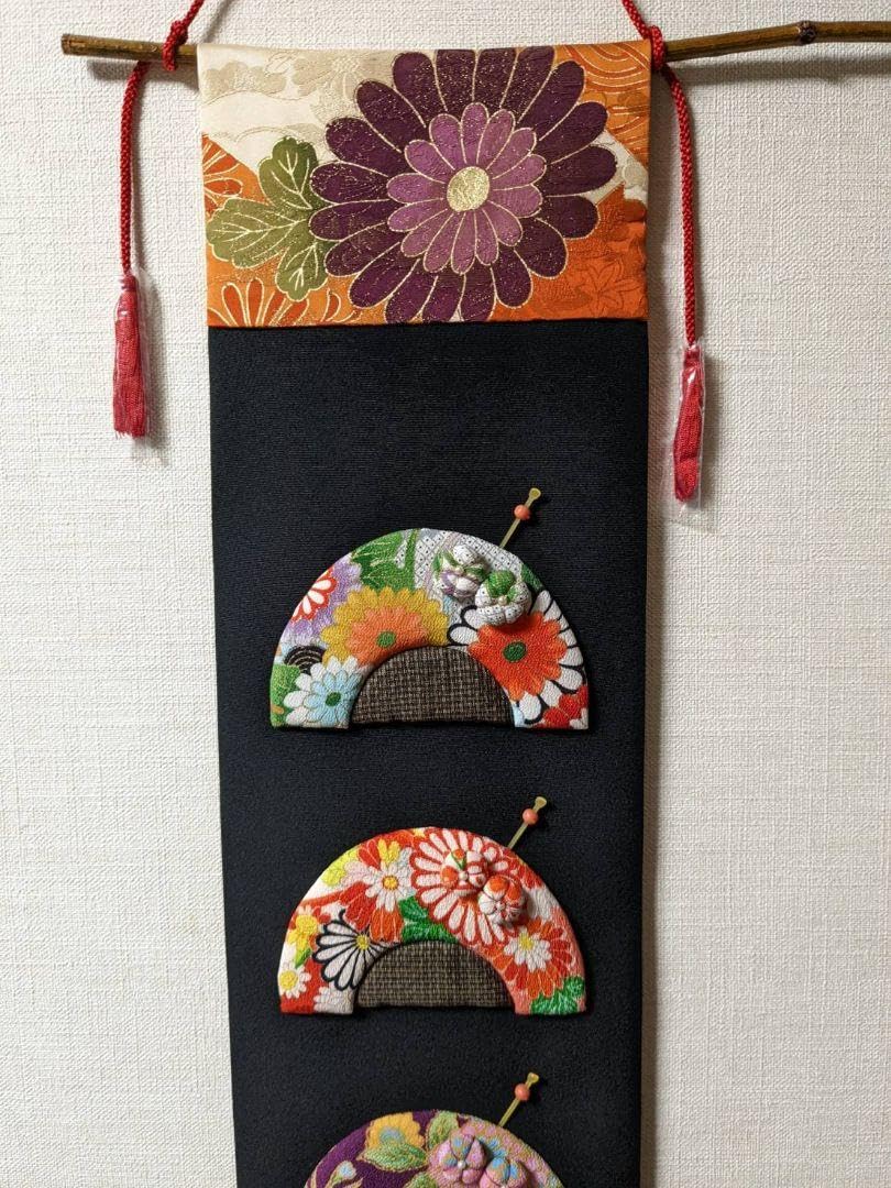 Amazon.co.jp: 和古布 縮緬 押し絵 櫛かんざしタペストリー : ホーム