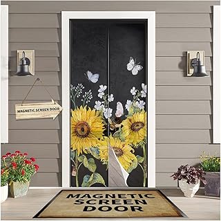 Hokiten Screen Door 38x83 Oil Painting Sunf...,