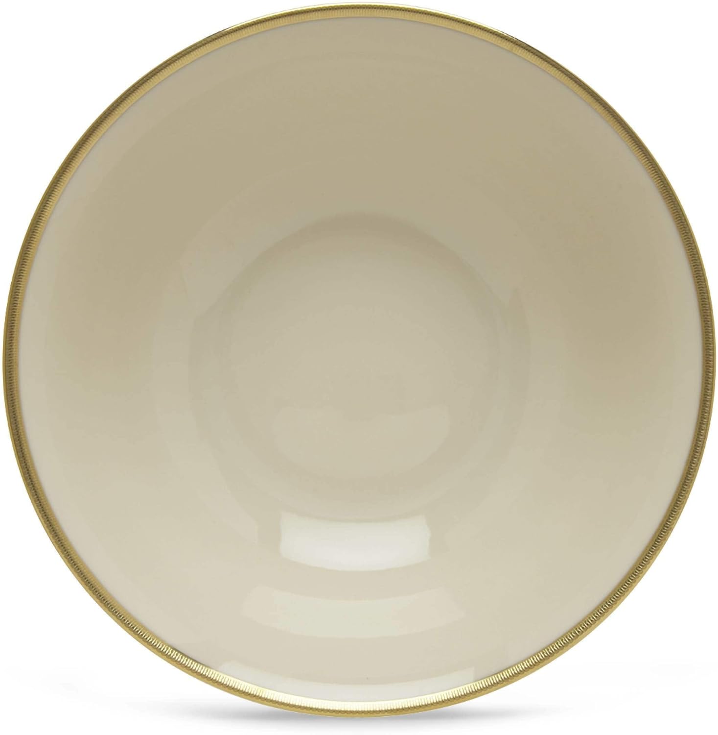 Lenox Tuxedo Large Serving Bowl, 2.65 LB, Ivory