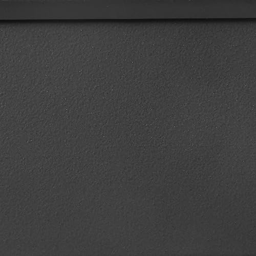 Miniatura 5 de Urban Shop WK640925 Carrito de almacenamiento plegable de metal de 3 niveles, sin herramientas, negro