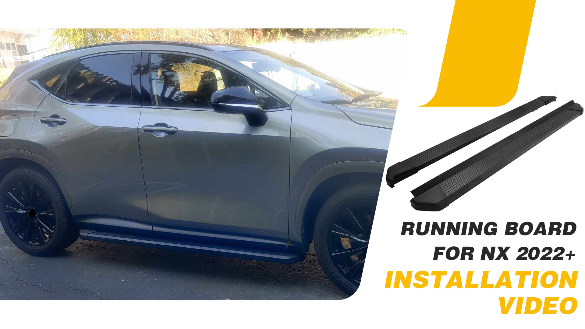 Amazon.com: EZREXPM Running Boards Fit for 2022-2026 Lexus NX