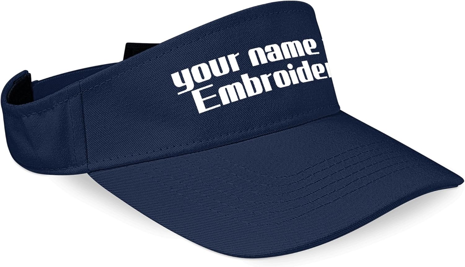 Custom Sun Visors Hat for Women Men Your Text Name Embroidered Adjustable Sport