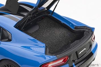 2017 Viper ACR Competition Blue with Black Stripes 1/18 Model Car by Autoart 71734