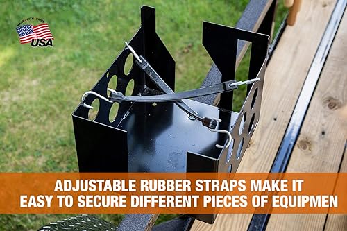 Miniatura 4 de Buyers Products LT17 - Organizador de montaje múltiple con tapa para camiones y remolques de paisaje abiertos y cerrados, almacenamiento para