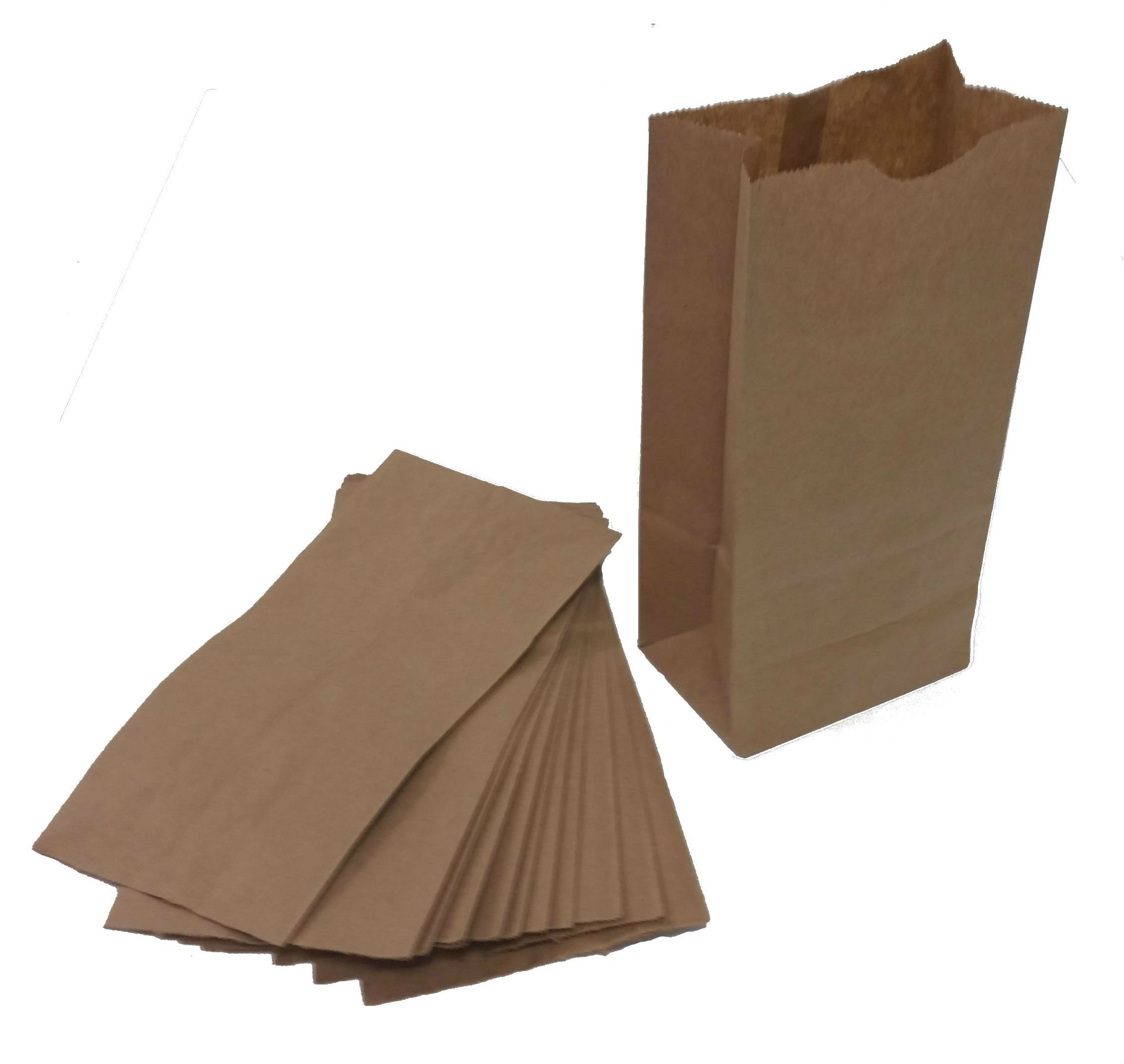 50 pc Kraft Paper Lunch Bags