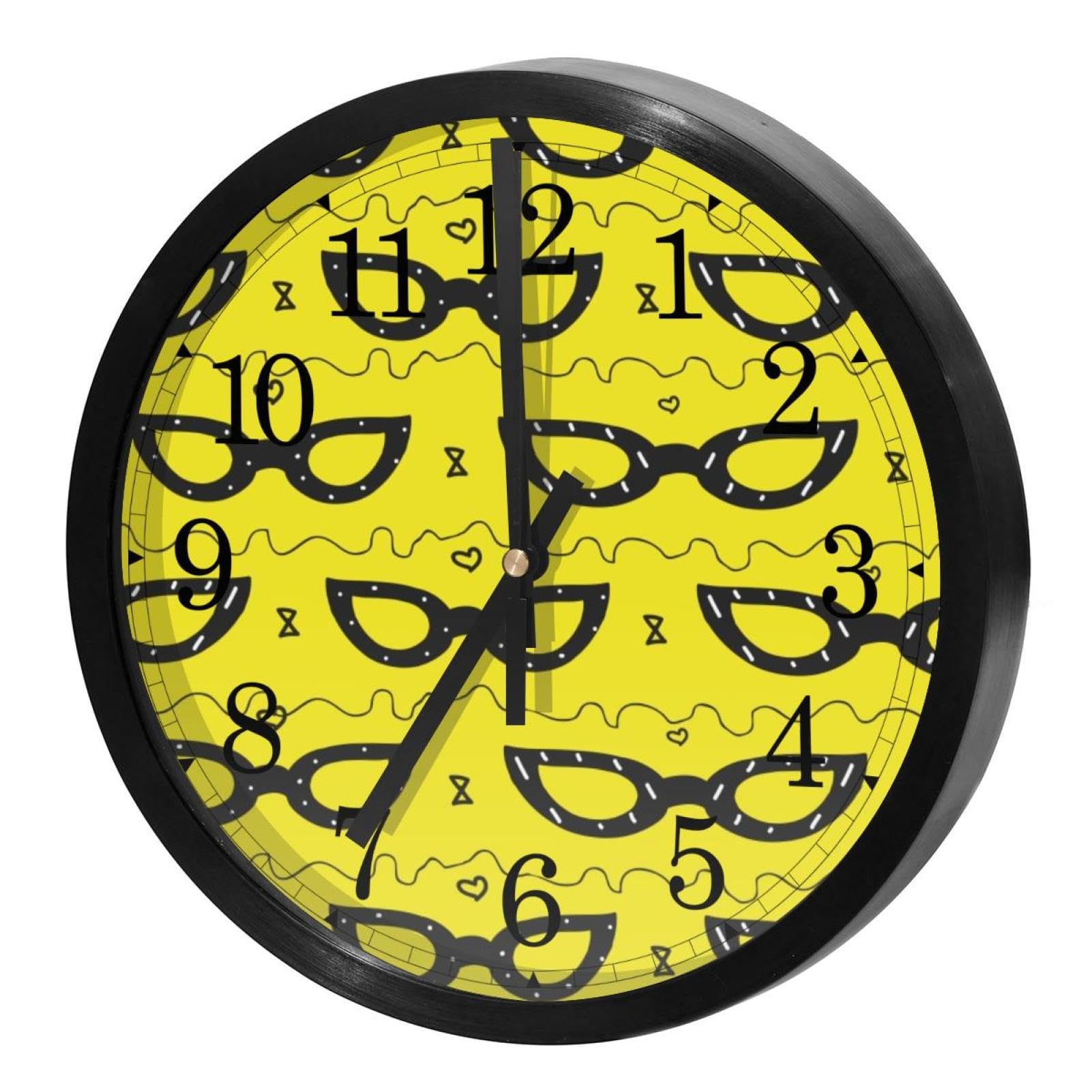 Horloge murale silencieuse sans tic-tac à piles pour école maison et bureau