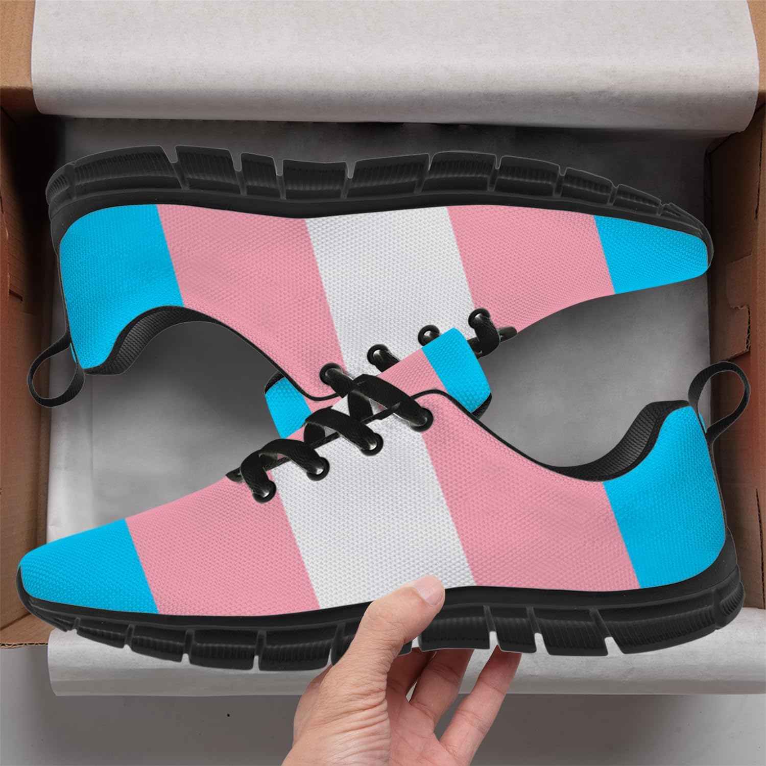 Rainbow Flag Shoes for Women Men Running Shoes Walking Sneakers Gay Gifts for Men Women