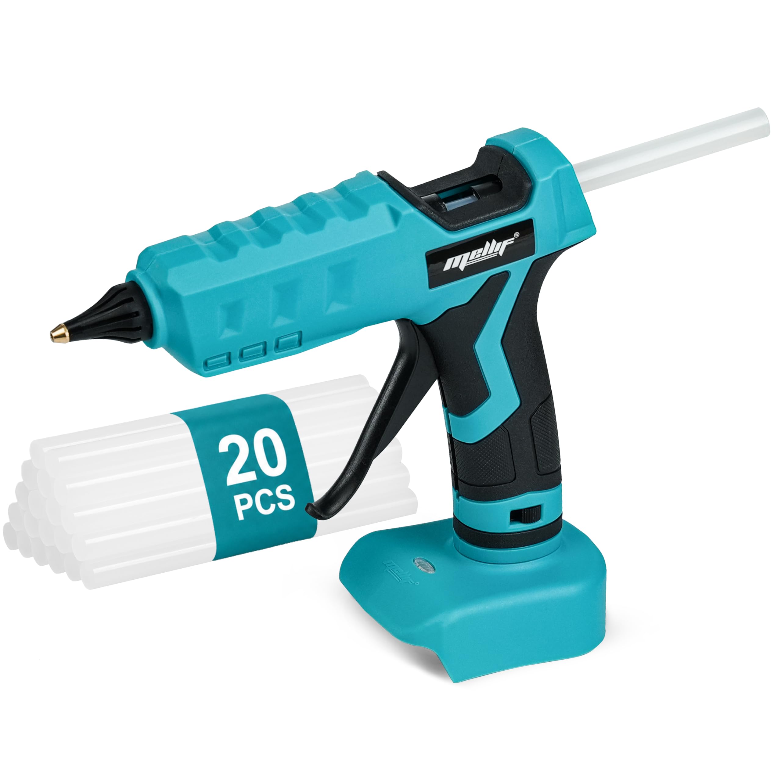 100W Cordless Hot Glue Gun Compatible with Makita 18V Battery