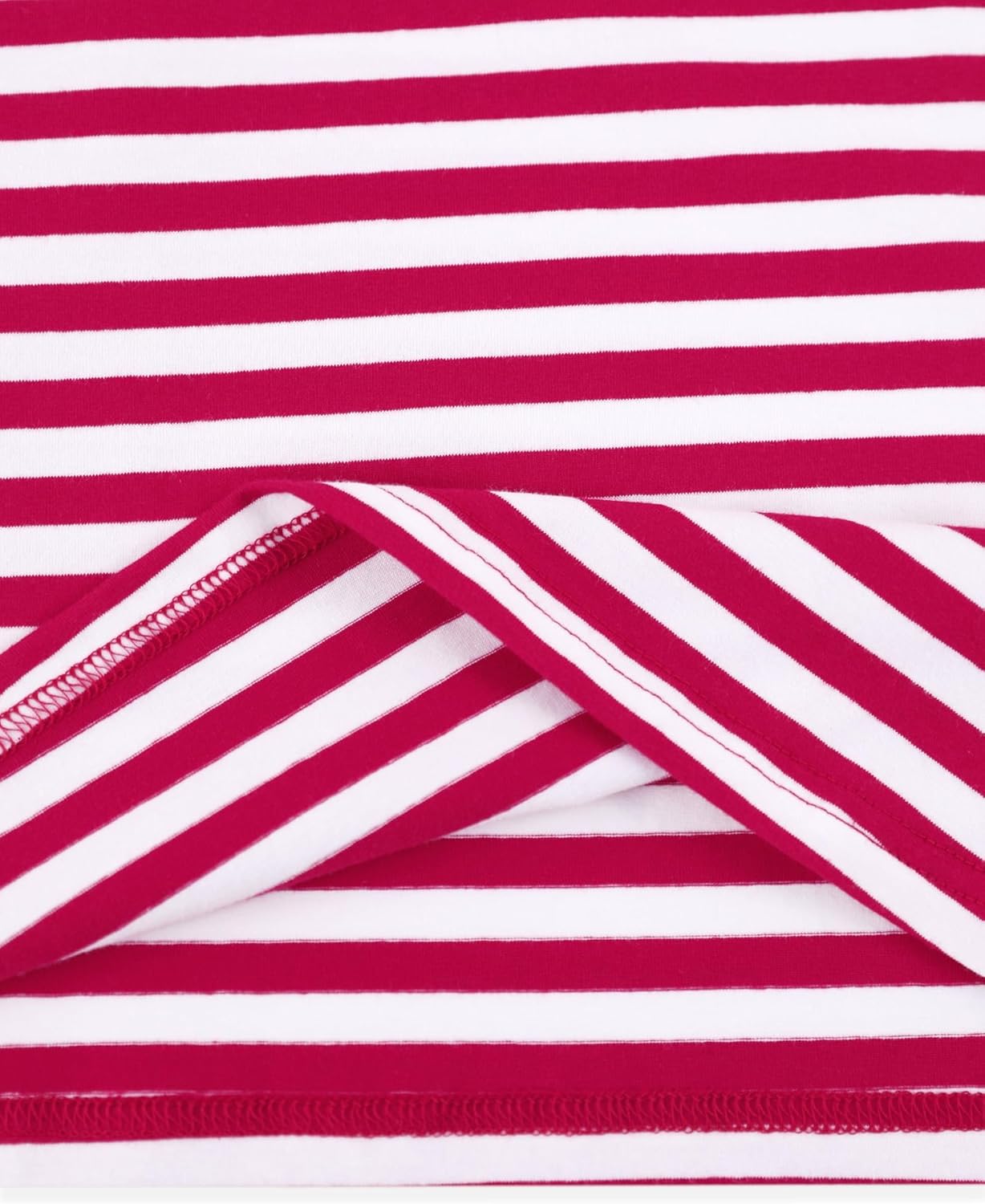 LilyCoco Womens Striped Long Sleeve Shirt V Neck T Shirts Casual Fall Boho Tops - Image 4