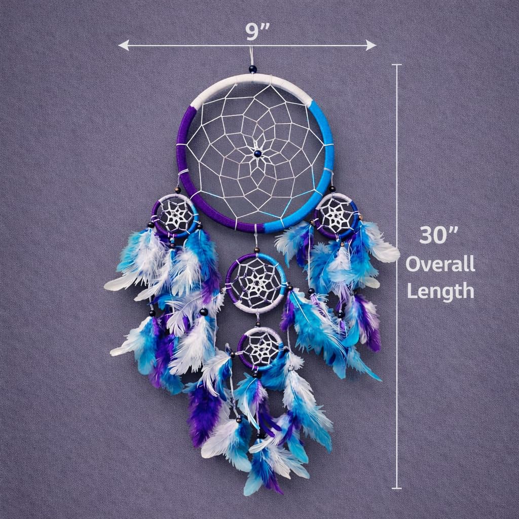 Amazon.com: OMA Large Dream Catcher Wall Decor – Tie Dye Dream