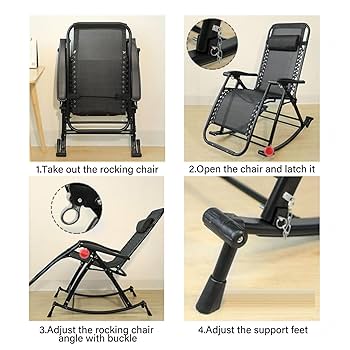 Amazon.co.jp: ロッキングチェアとパラソル付き インフィニティ