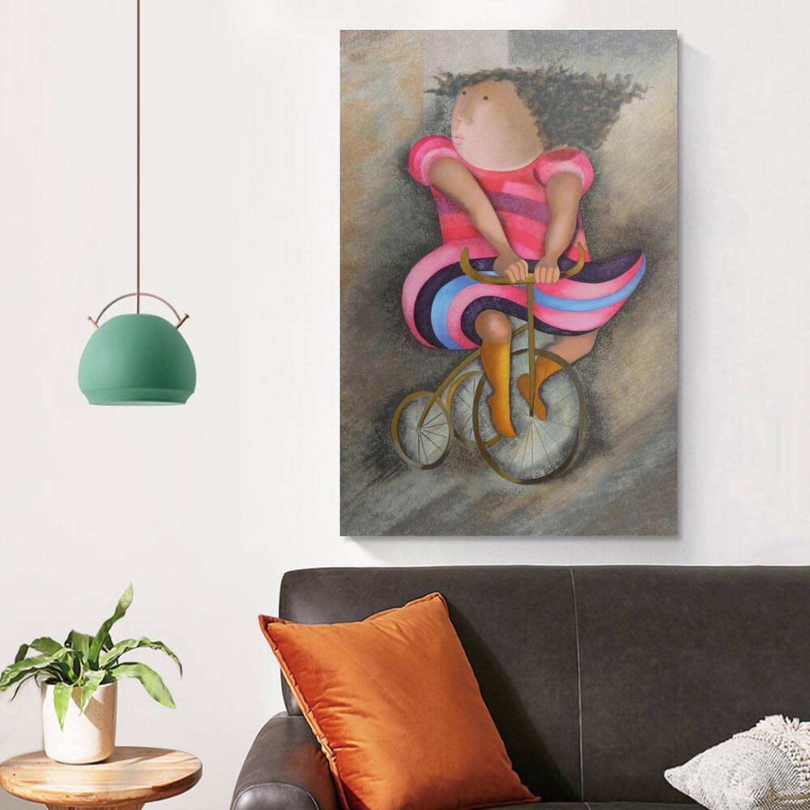 Amazon.com: GIRL ON BICYCLE by Graciela Rodo Boulanger Prints