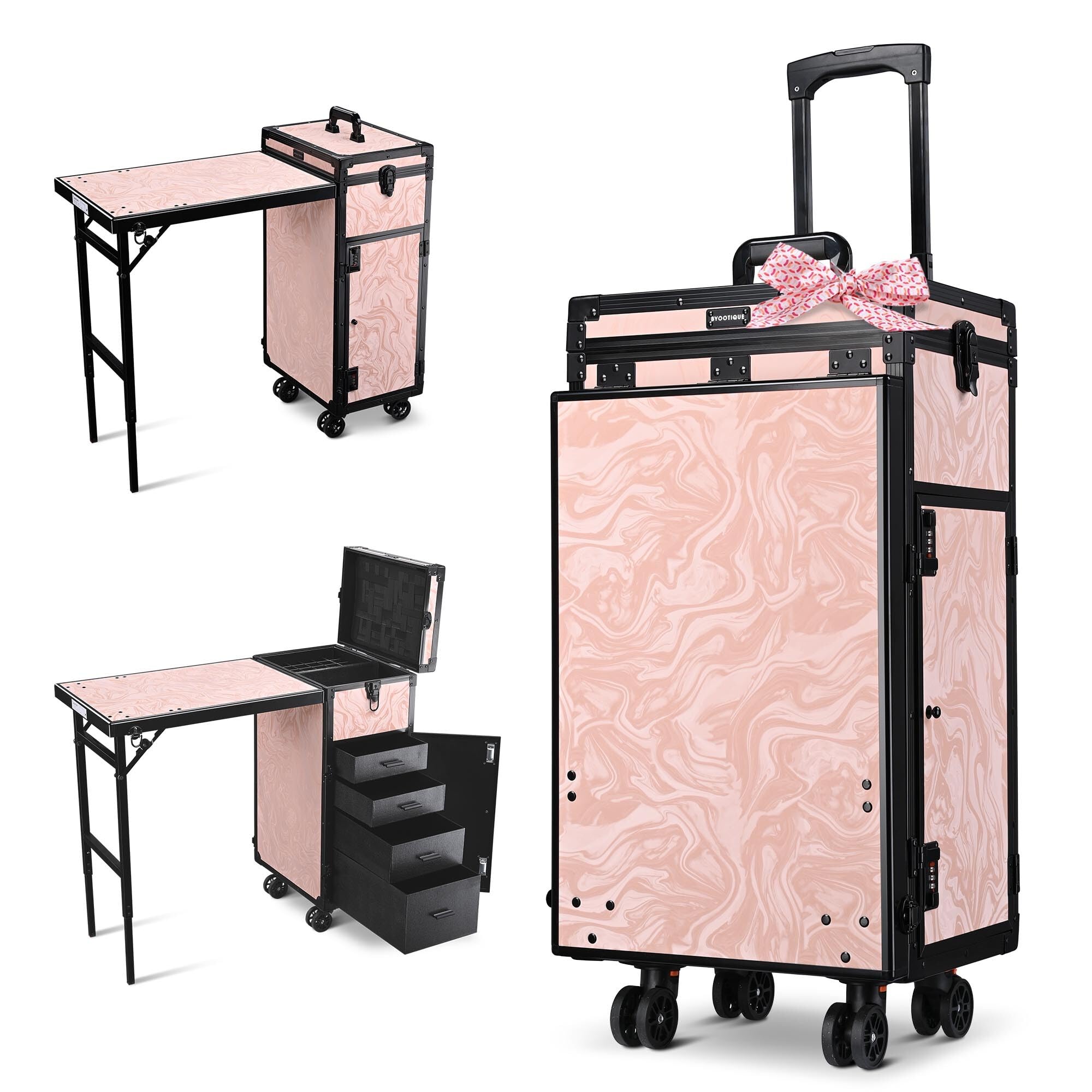 BYOOTIQUE Portable Manicure Table Nail Station - manicure tables | Mubboo