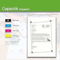 Kompatibilná atramentová kazeta icartouche pre Epson T0715 Stylus D120 DX4050 DX5050 DX7400 BX300F BX600FW SX100 SX200 SX400 SX510W SX610FW – 6 čiernych, 3 azúrové, 3 purpurové, 3 žlté 3