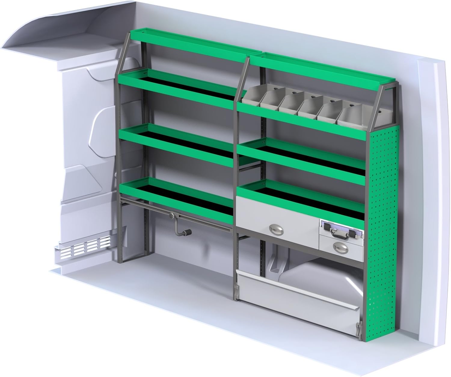 System Edstrom Van Racking Amazon.co.uk Automotive