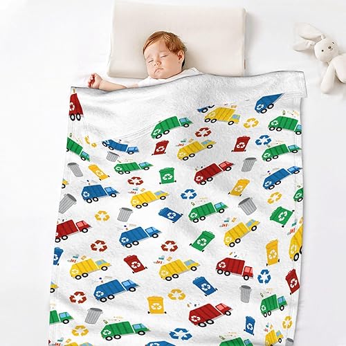 Vista 25 de Manta de construcción para regalo, manta de franela ultra suave y acogedora, manta de forro polar ligera y mullida, manta de felpa cálida para sofá