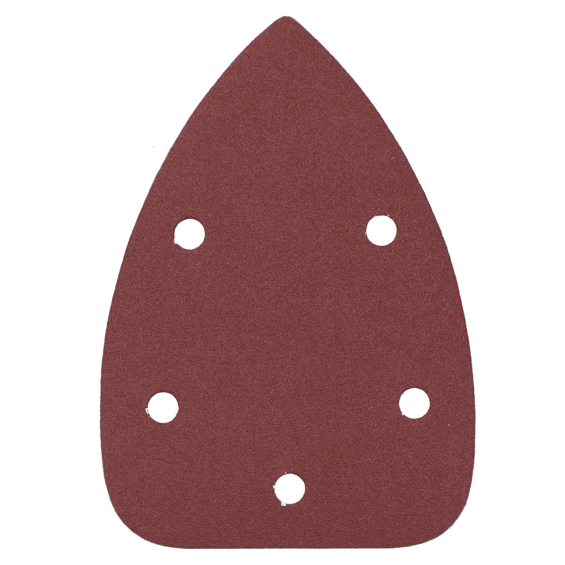Crochet &boucle Disques ponçage détail 140mm triangulaire 120grain amende 200pk