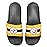 FOCO Pittsburgh Steelers NFL Mens Stripe Mens Legacy Sport Slide - L