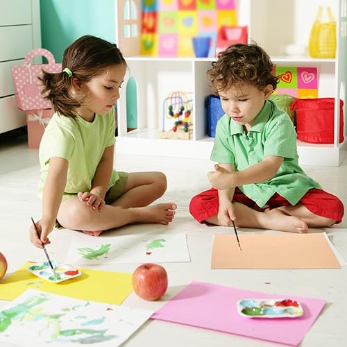 Miniatura 8 de 5 hojas de papel kraft marrón cartulina papel grueso A4 en blanco tarjeta tamaño carta papel impresora papel papel para arte pintura manualidades,