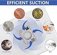 Vista 4 de Compatible con bolsas de vacío Kenmore 53292 tipo Q - C HEPA (6 unidades) (blanco)