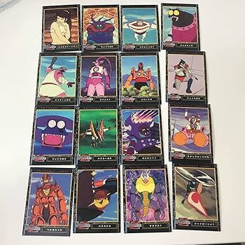 アマダマジンガーZ全111種カード102種+紹介カード9種美品フルコンプ1997 ○アマダマジンガーZ 全111種カード102種+紹介カード9種